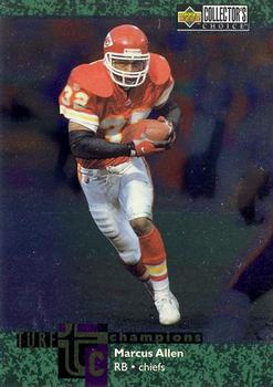 Marcus Allen Kansas City Chiefs 1997 Upper Deck Collector's Choice NFL Turf Champions #TC21